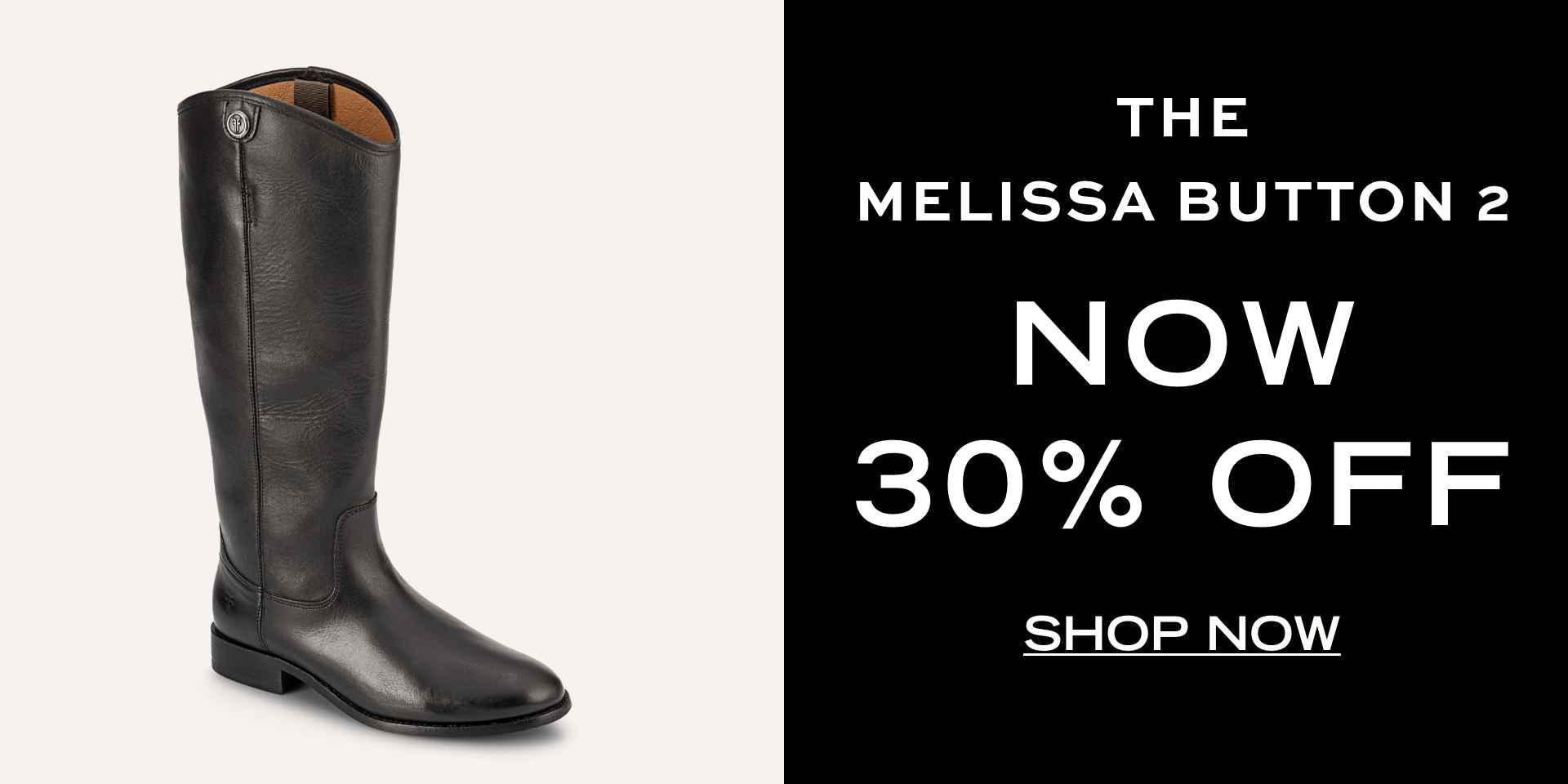 Save 30% Off Melissa Button 2. Shop Now!