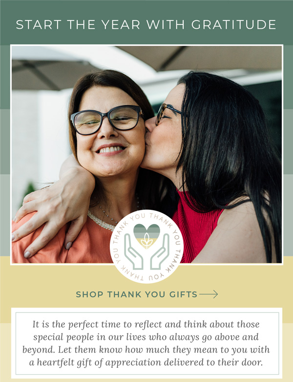 Start The Year With Gratitude Gourmet Gift Baskets