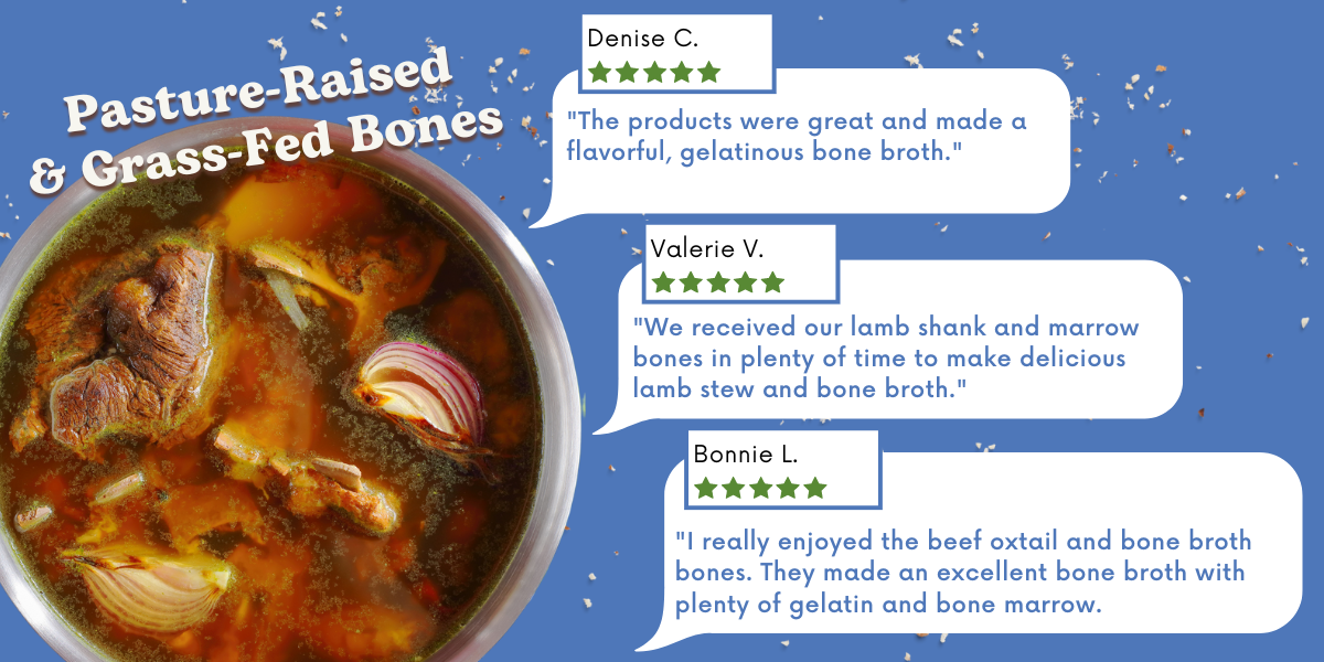grassfed bone broth bones