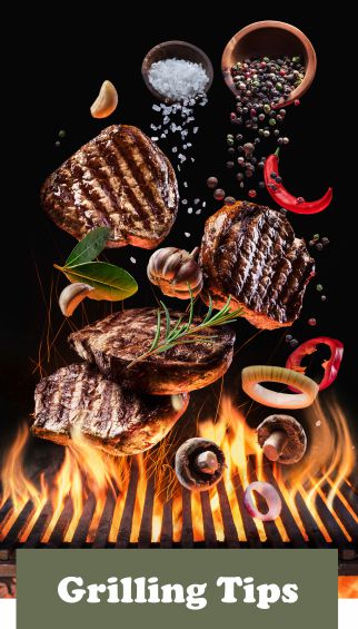 grilling tips, steaks, grassfed meats