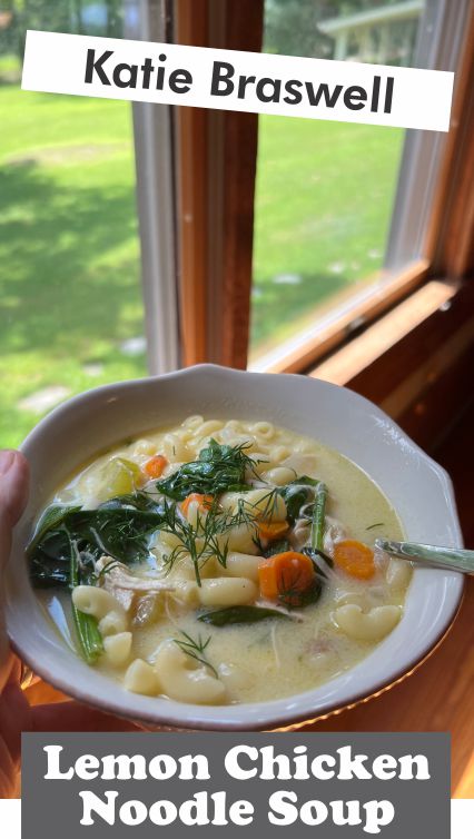 Chicken Noodle Soup Recipe, Katie Braswell