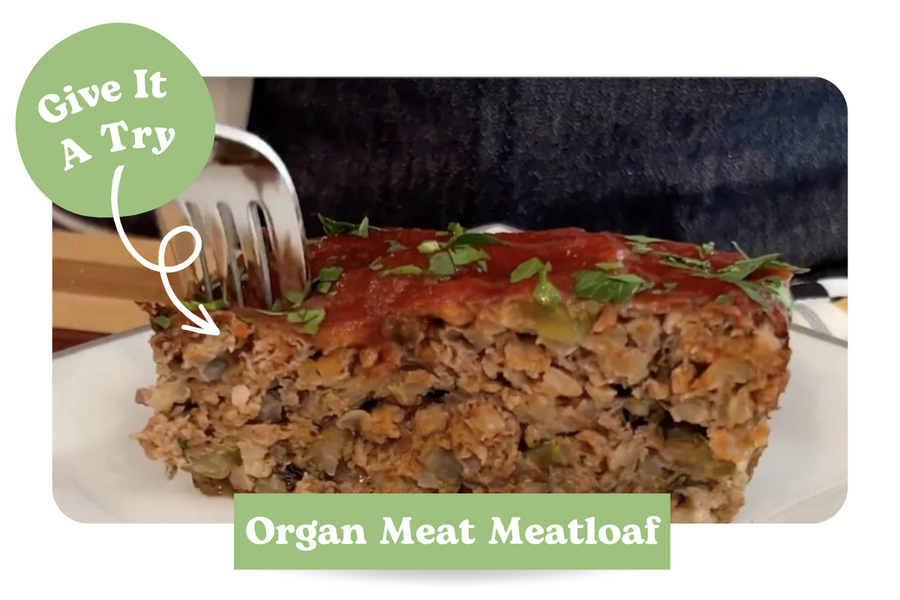 Organ Meat Meatloaf, Carley Smith, Recipe