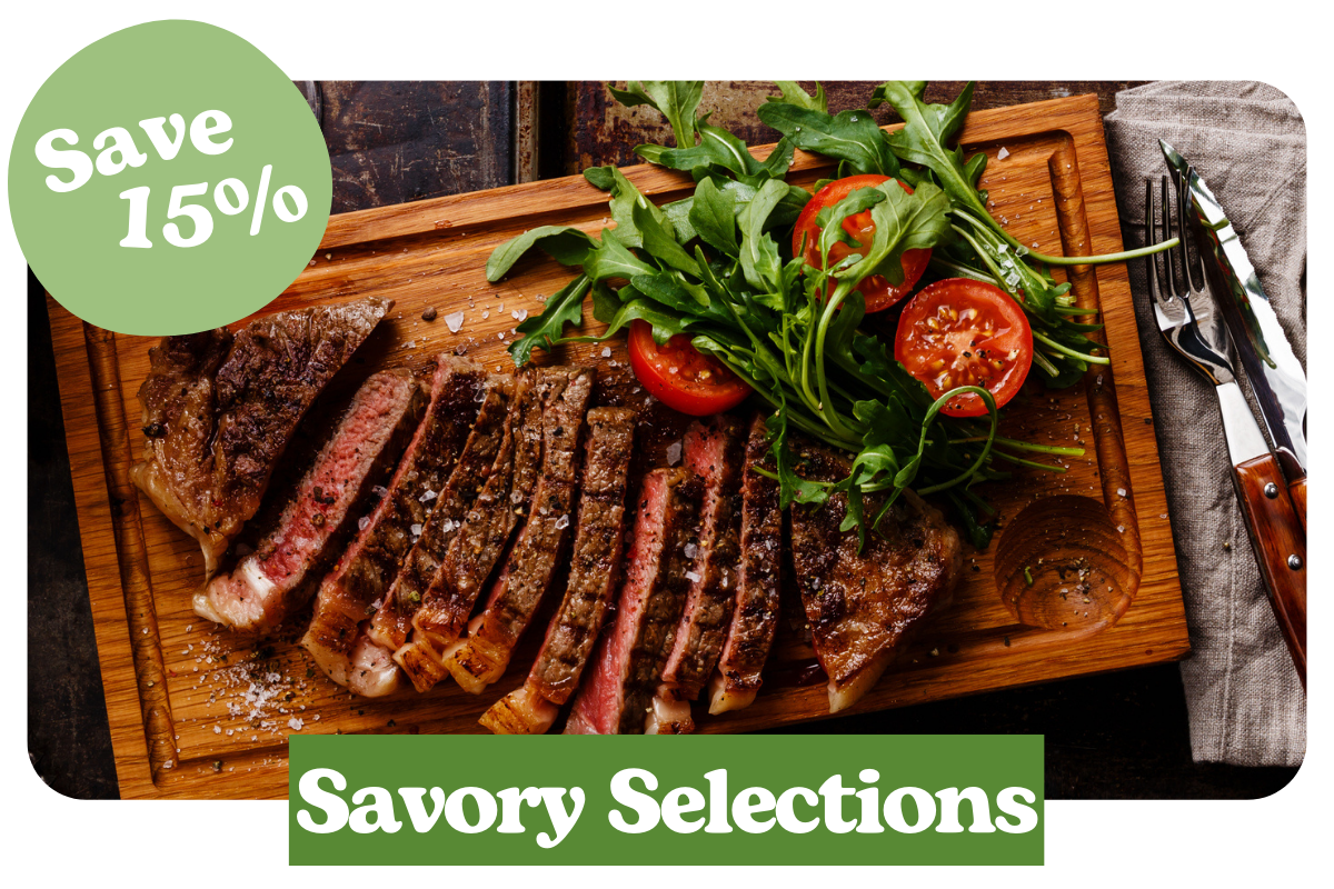 Picture of Beef Steak, 15% Savory Selection Category