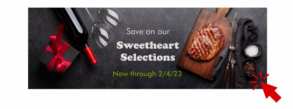 Save on sweetheart selections Category, seasonal favorites