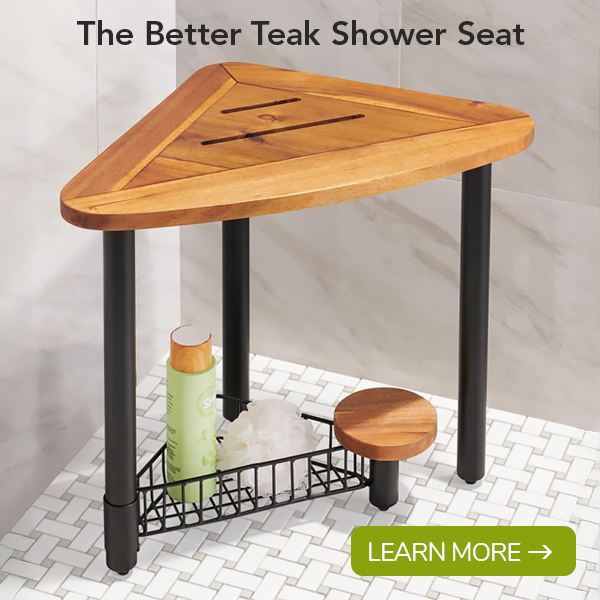 The Better Teak Shower Seat