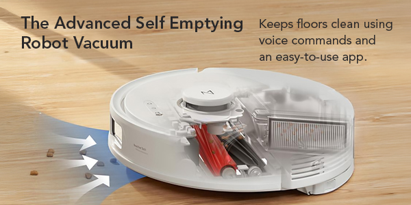 The Advanced Self Emptying Robot Vacuum