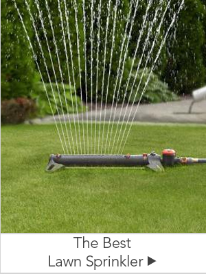 The Gentle Shower Wide Coverage Sprinkler - Hammacher Schlemmer