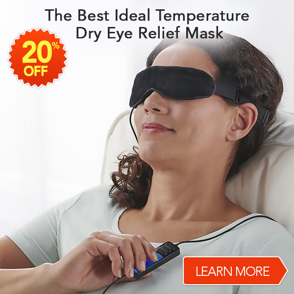 the ideal temperature dry eye relief mask