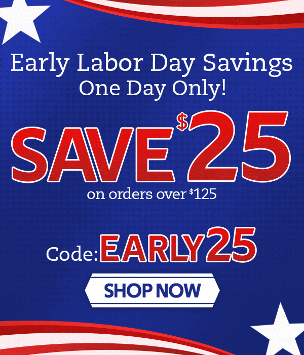 Early Labor Day Savings! One Day Only! Hammacher Schlemmer