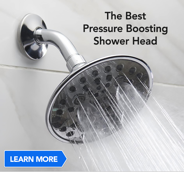 The Best Pressure Boosting Showerhead Hammacher Schlemmer