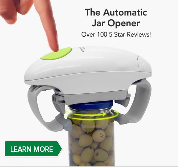 The Automatic Jar Opener Hammacher Schlemmer