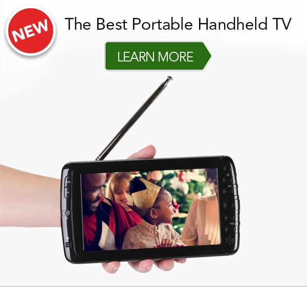 The Best Portable Handheld TV Hammacher Schlemmer