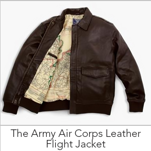 The Army Air Corps Leather Flight Jacket