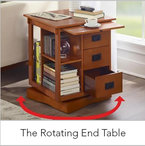 The Rotating End Table