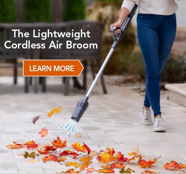 The Lightweight Cordless Air Broom Hammacher Schlemmer