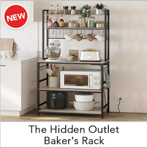 The Hidden Outlet Baker's Rack