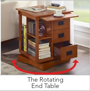 The Rotating End Table