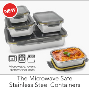 The Microwave Safe Stainless Steel Containers