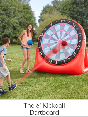 The 6' Kickball Dartboard