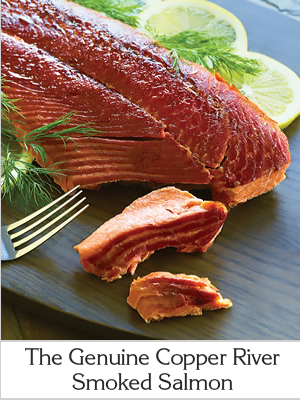 The Genuine Copper River Smoked Salmon