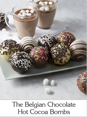 The Belgian Chocolate Hot Cocoa Bombs