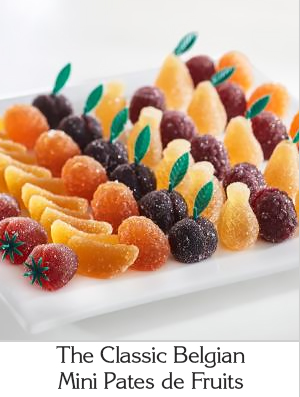 The Classic Belgian Mini Pates de Fruits