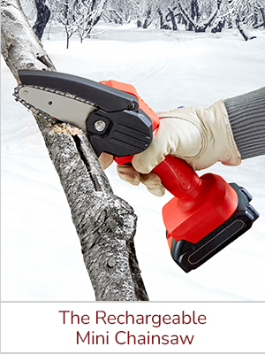 The Rechargeable Mini Chainsaw