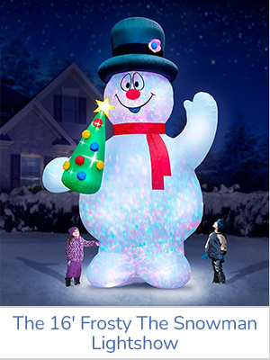 The 16' Frosty The Snowman Lightshow