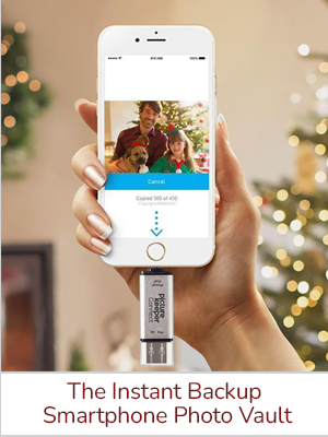The Instant Backup Smartphone Photo Vault