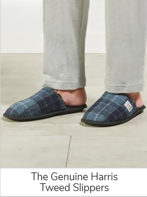 The Genuine Harris Tweed Slippers