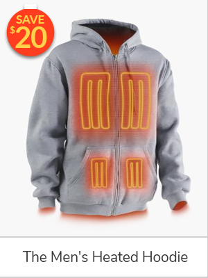 The Men's Heated Hoodie