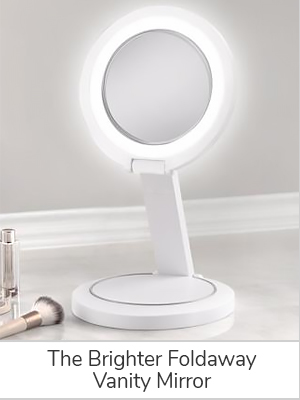 The Brighter Foldaway Vanity Mirror