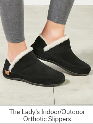 The Lady's Indoor/Outdoor Orthotic Slippers