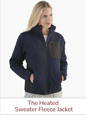 The Heated Sweater Fleece Jacket