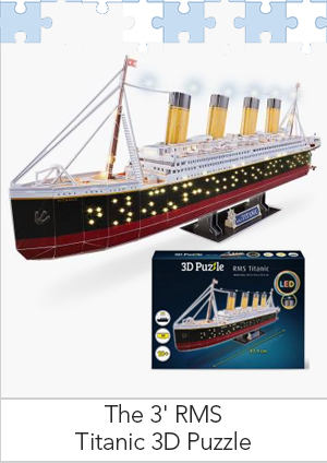 The 3' RMS Titanic 3D Puzzle