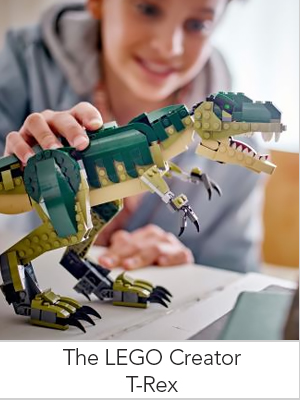 The LEGO Creator T-Rex