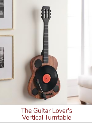 The Guitar Lover's Vertical Turntable