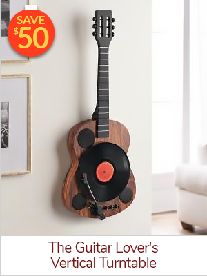 The Guitar Lover's Vertical Turntable