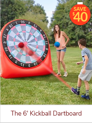 The 6' Kickball Dartboard