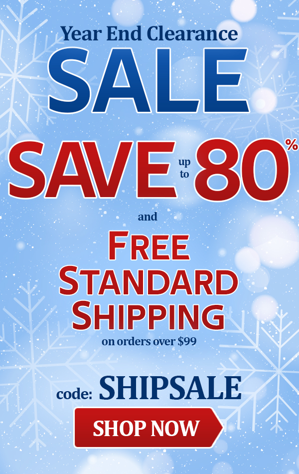 The Year End Clearance Sale You've Been Waiting For + Free Shipping
