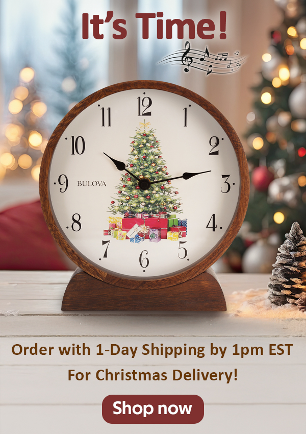 It's Time! Order with 1-Day Shipping by 1 pm EST For Christmas Delivery! Shop Now