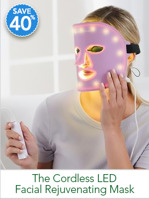 The Cordless LED Facial Rejuvenating Mask