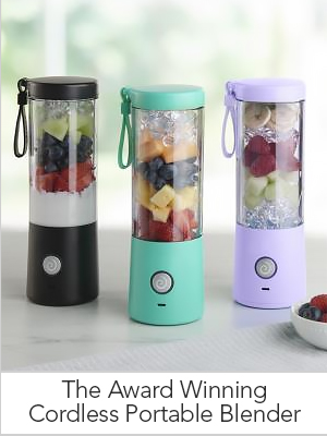 The Award Winning Cordless Portable Blender