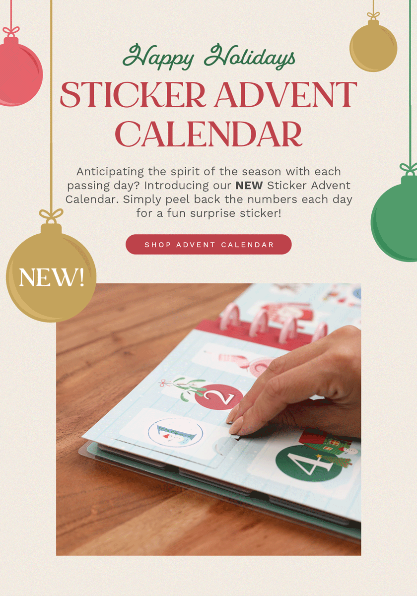 Introducing Our NEW Advent Calendar The Happy Planner