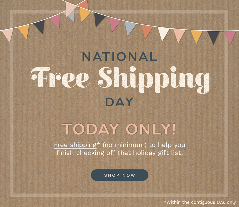 Free Shipping By Christmas Ends 12/14 for Some!