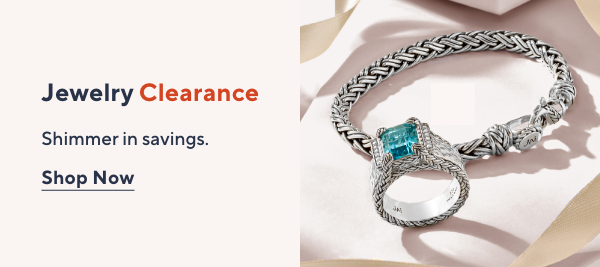 jewelry clearance