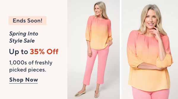 Spring into Style Sale