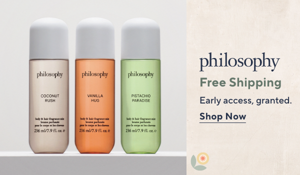philosophy free shipping
