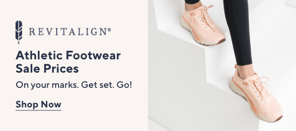 Revitalign athletic footwear sale prices