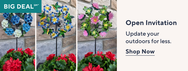 Open Invitation, Outdoor Sale Prices